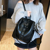 Casual Classic Backpack Purse Bags PU Leather Backpack Women School Bags