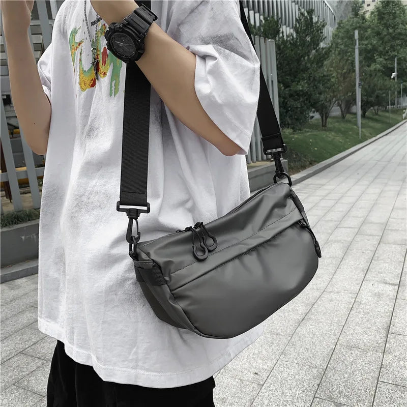 Casual Solid Women Bags Shoulder HandBag Nylon Cloth Lady Messenger Mobile Phone