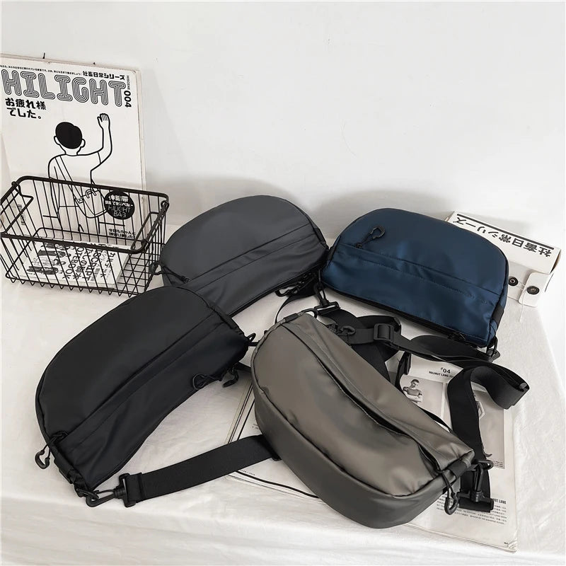 Casual Solid Women Bags Shoulder HandBag Nylon Cloth Lady Messenger Mobile Phone