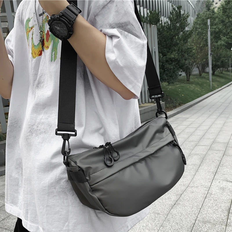Casual Solid Women Shoulder HandBag Nylon Cloth Messenger Bag