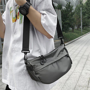 Casual Solid Women Shoulder HandBag Nylon Cloth Messenger Bag