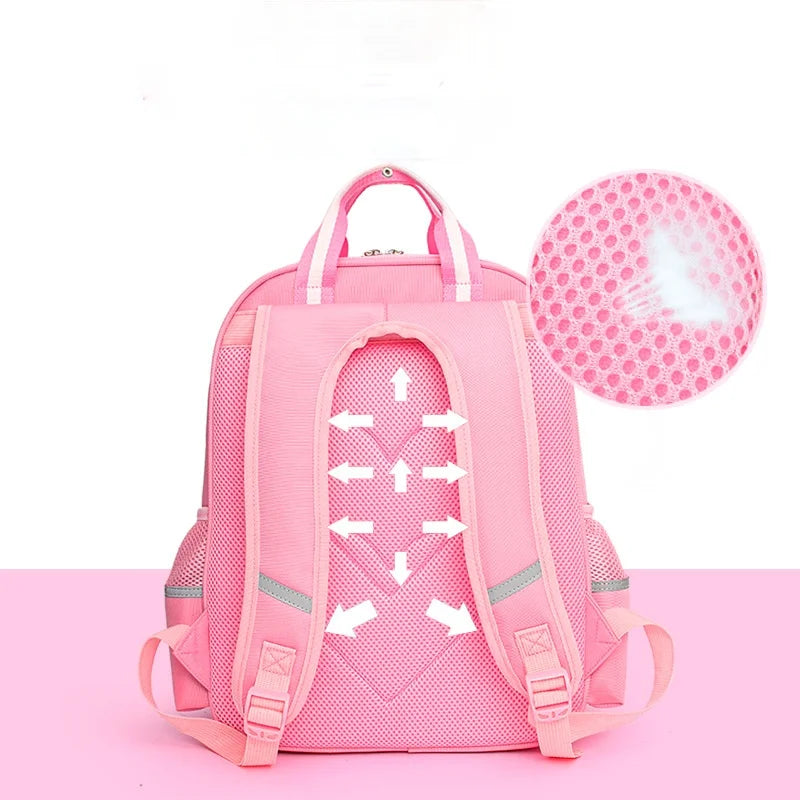 Kids School Backpack Boys Girls Primary Orthopedic Backpacks