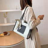 Soft Leather Shoulder Bag Tote High Style Crossbody Bag