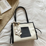 Soft Leather Shoulder Bag Tote High Style Crossbody Bag