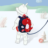 Dino Children Backpack for School Kids 3-8 Years Old