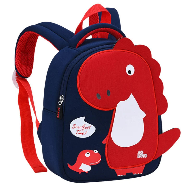 Dino Children Backpack for School Kids 3-8 Years Old