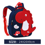 Dino Children Backpack for School Kids 3-8 Years Old
