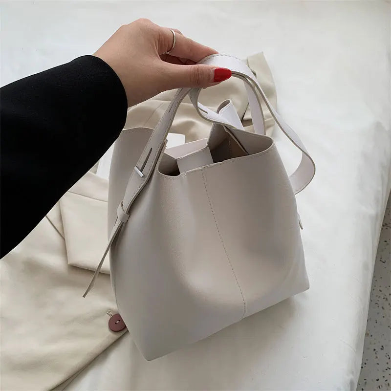 Casual Small Bucket Bag Women's Shoulder Crossbody