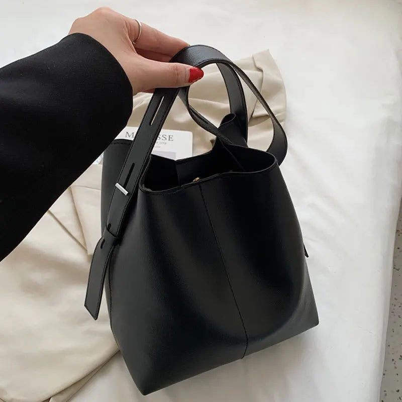 Casual Small Bucket Bag Women's Shoulder Crossbody