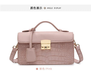 Casual Women Shoulder Bag Leather Chain Handbag