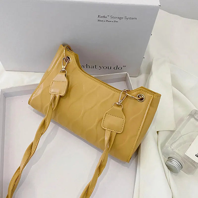 Soft Leather Shoulder Bag Crossbody Bag Female Versatile Purse