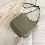 Women Shoulder Bag Soft PU Leather Crossbody Large Capacity Bag