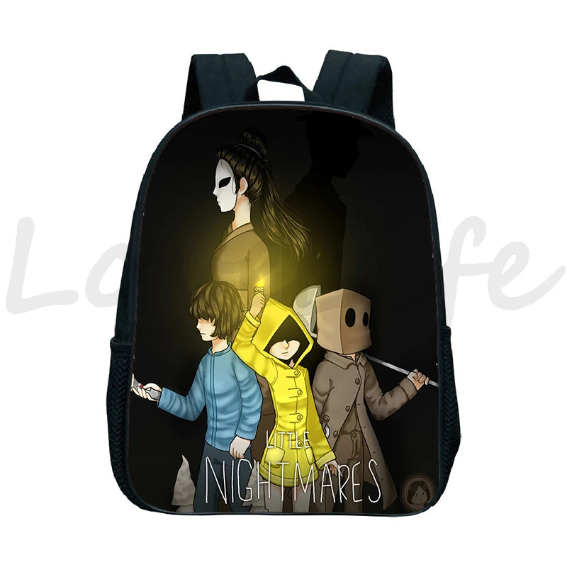 Little Nightmares 2 Backpack Kids School Bag Toddler Rucksack 12 inch