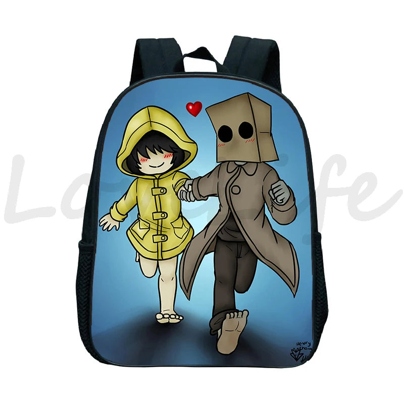 Little Nightmares 2 Backpack Kids School Bag Toddler Rucksack 12 inch