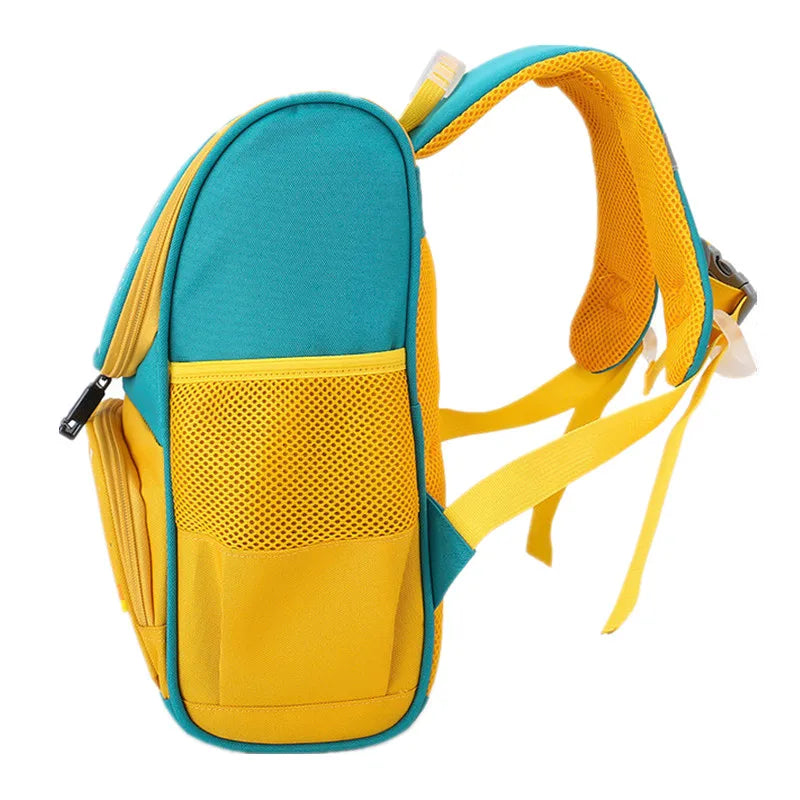 Cartoon Printing Backpack for Kids, Boy Girl Kindergarten School Bag