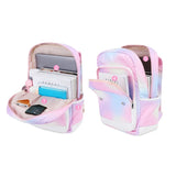 Nylon Student Backpack for Teen Girls Lightweight Travel Bag