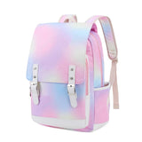 Nylon Student Backpack for Teen Girls Lightweight Travel Bag