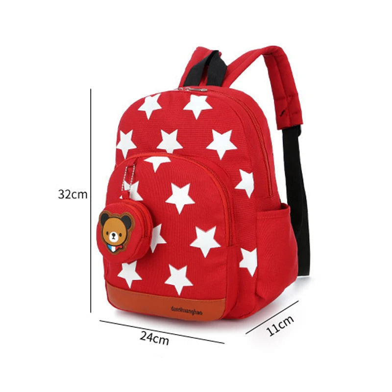 Cartoon Kids Backpacks for Kindergarten - Boys and Girls