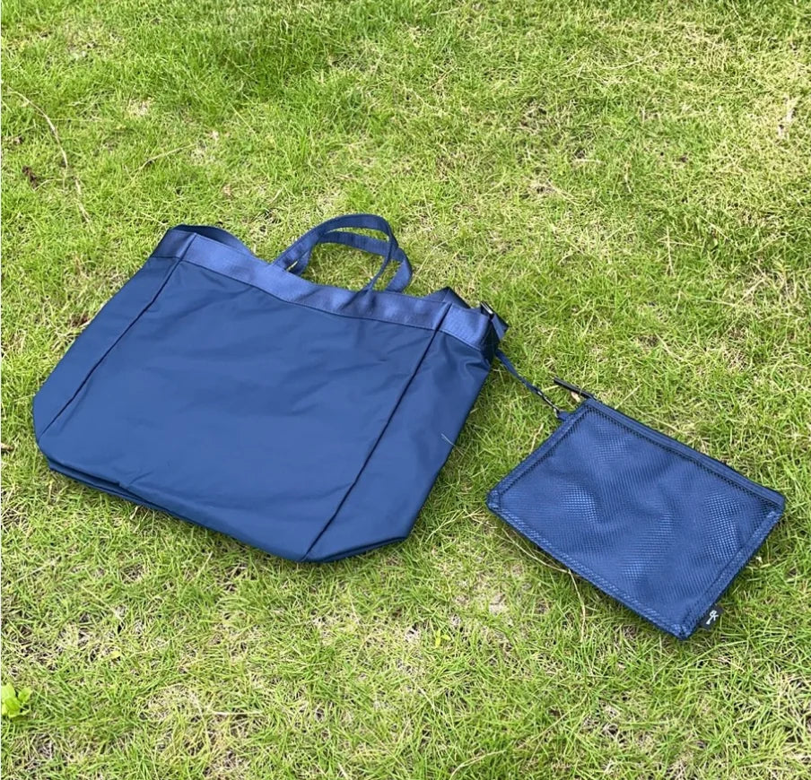 Korea Large Bag Shoulder Bag for Men Crossbody Waterproof Nylon Travel Totes