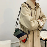 Rainbow Shoulder Bag for Women Girls, Small Commuting Business Purse