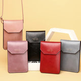 Women's Crossbody Shoulder Handbag with Touch Screen Cell Phone Pocket