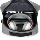 Casual Backpack Nylon Laptop Men Backpack Anti Theft Shoulder Bags