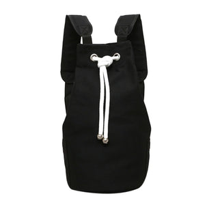 Casual Men Canvas Large Capacity Backpack Rucksack Pack School Bag