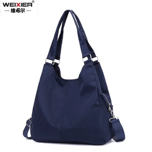 Casual Waterproof Nylon Shoulder Bag Big Tote Messenger Bags