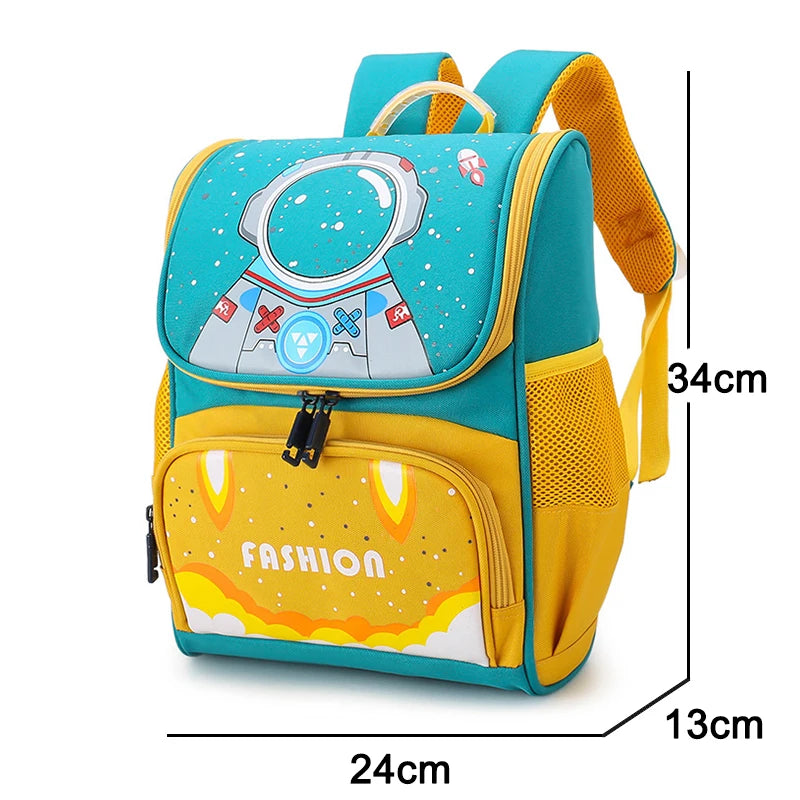 Kids Backpack Kindergarten School Bags Boys Girls Waterproof Cartoon Bags