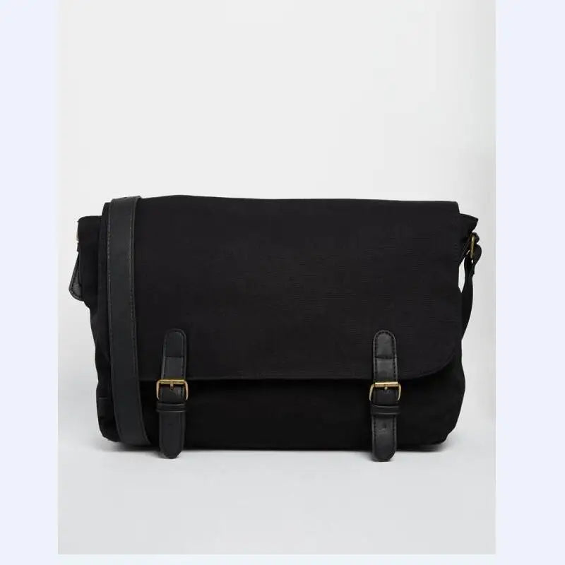 Casual Canvas Messenger Bag for Women and Men