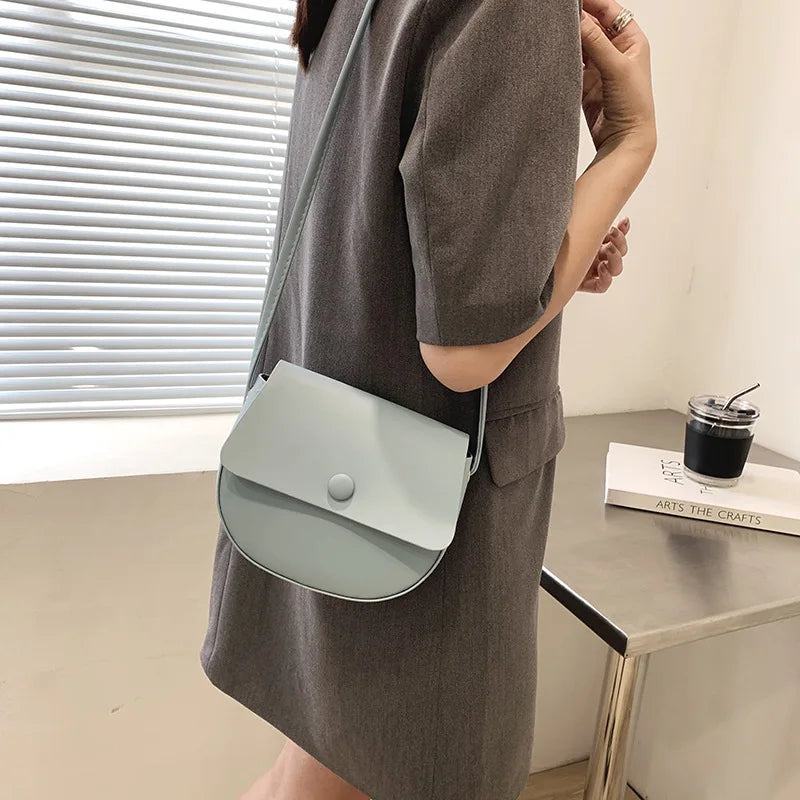 Small Square Bag Flap Crossbody Messenger Clutch Purses