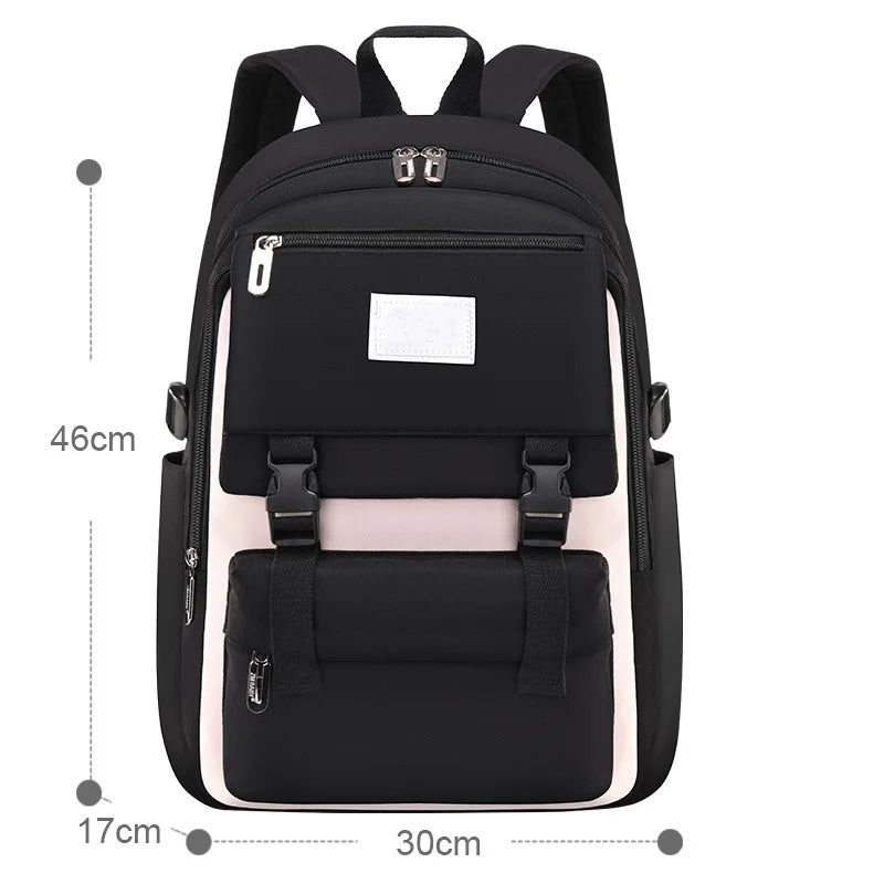 Waterproof Big Schoolbag Children Backpack for Teenage Girls