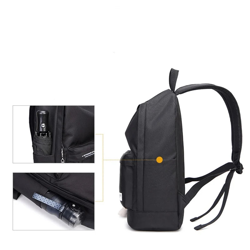 Waterproof School Bags Youth College Style Backpack Female Business Travel