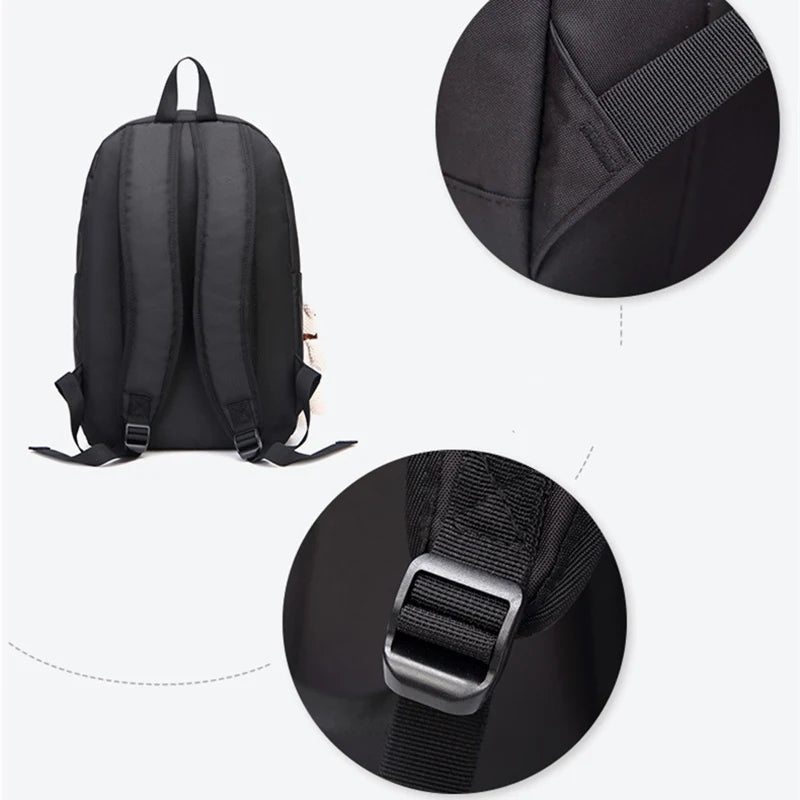 Waterproof School Bags Youth College Style Backpack Female Business Travel
