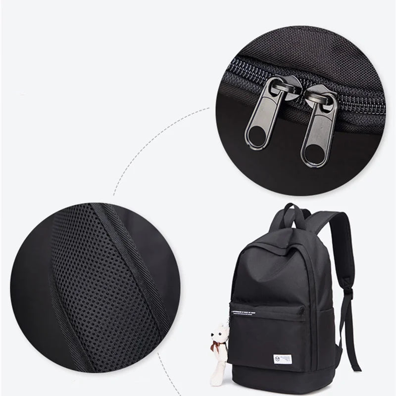 Waterproof School Bags Youth College Style Backpack Female Business Travel