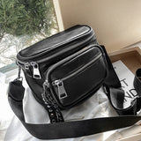 Genuine Cowhide Leather Women Shoulder Bag High Ladies Crossbody Totes