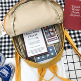 Golf Cartoon Print Mini Backpack Teenager Girls Shoulder Bag Outing Bag