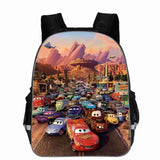 Hot 95 Cars Schoolbag 3D Printing Small Backpack Kindergarten Boys Kids Bookbag