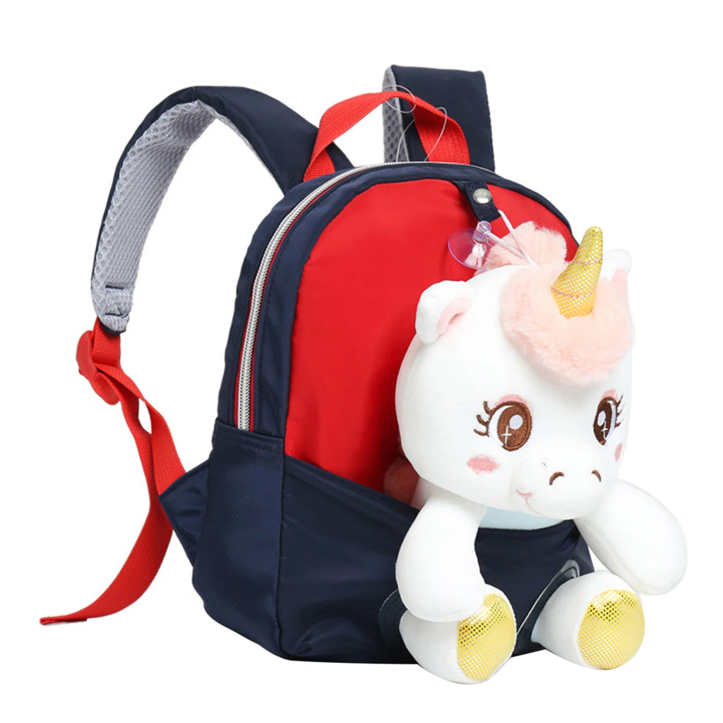 3D Plush Unicorn Backpack for Kids