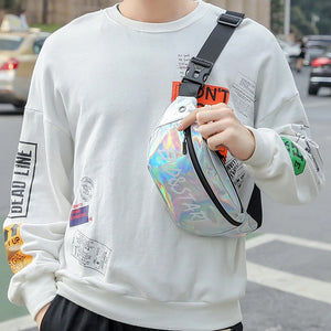 Outdoor Sporty Men Waist Bag Waterproof Travel Chest Bag