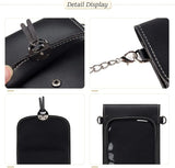 Metal Chain Girl Casual Handbag, Crossbody Shoulder Bag