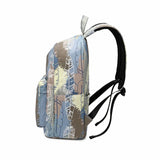 Printed Backpack Female Student School Bag Casual Anti-Theft Computer Backpack