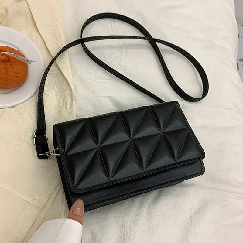 Women's Shoulder Bag High PU Leather Candy Colors Female Crossb