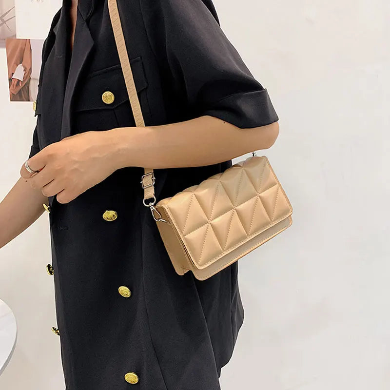 Women's Shoulder Bag High PU Leather Candy Colors Female Crossb