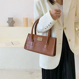Square Small Shoulder Bag Crossbody Bag Female High Pu Leather Style