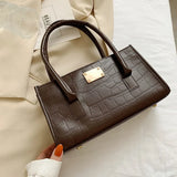 Square Small Shoulder Bag Crossbody Bag Female High Pu Leather Style