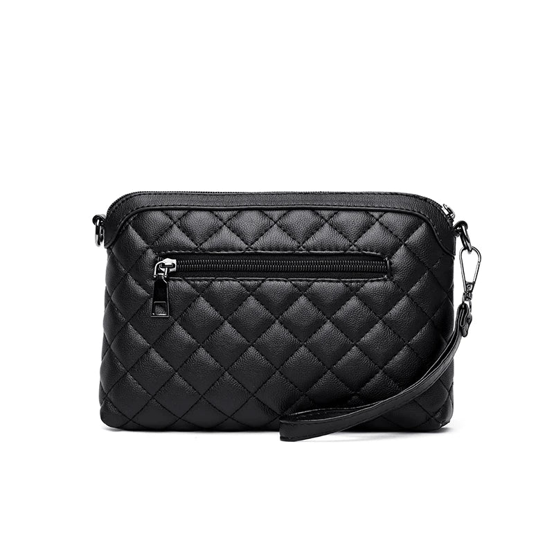 Autumn Solid Shoulder Handbags, Small PU Leather Crossbody Bags for Women