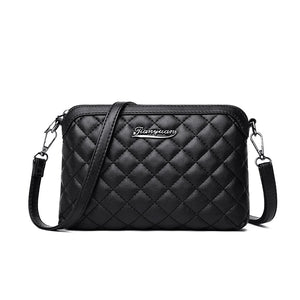 Autumn Solid Shoulder Handbags Female Travel Cross Body Bag Small PU Leather