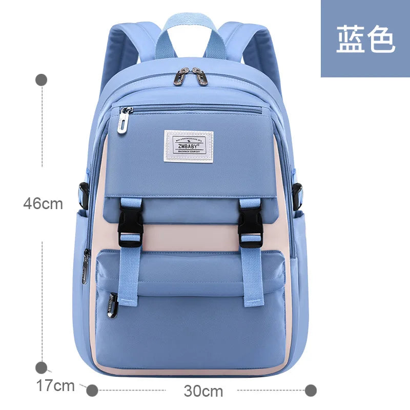 Orthopedic Backpack Children Waterproof School bags Kids Book Bag