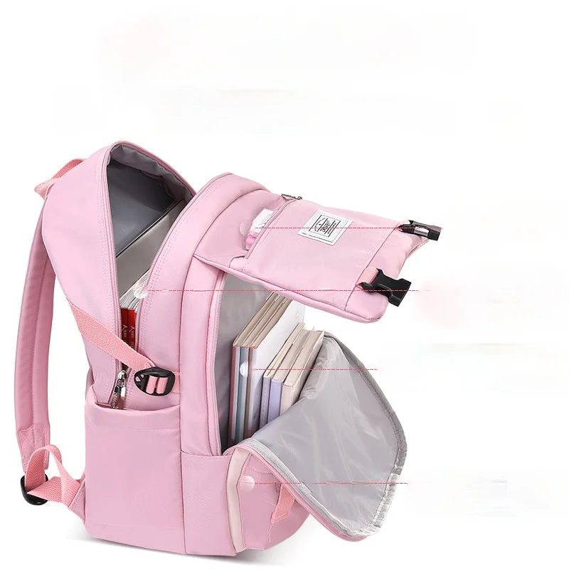 Orthopedic Backpack Children Waterproof School bags Kids Book Bag